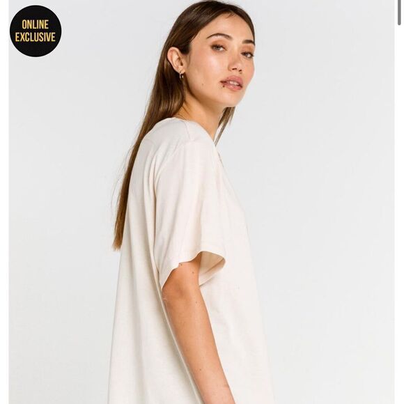 Charlie Holiday Cream Graphic Tee - Picture 2 of 7